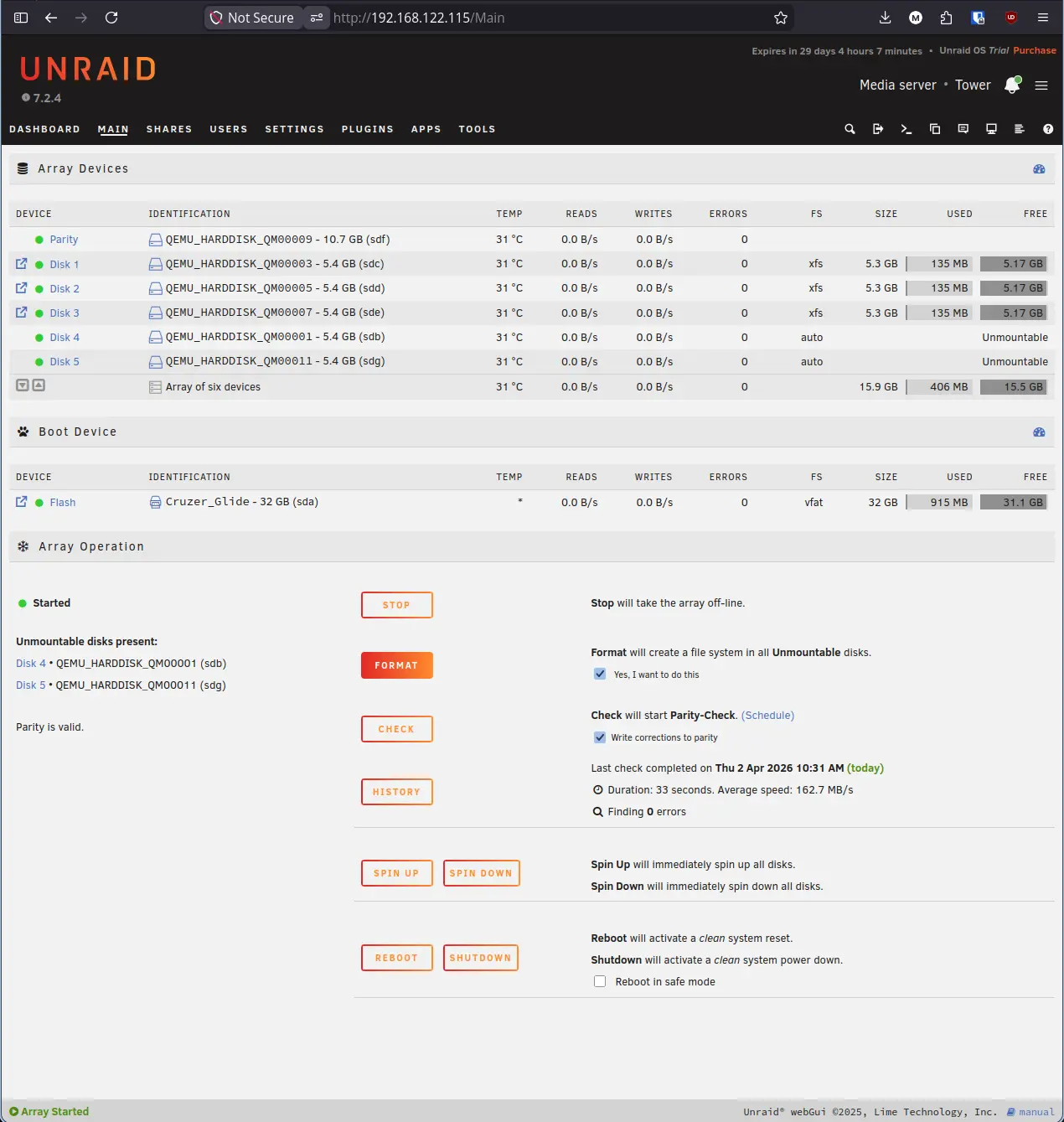 Unraid Format Ready