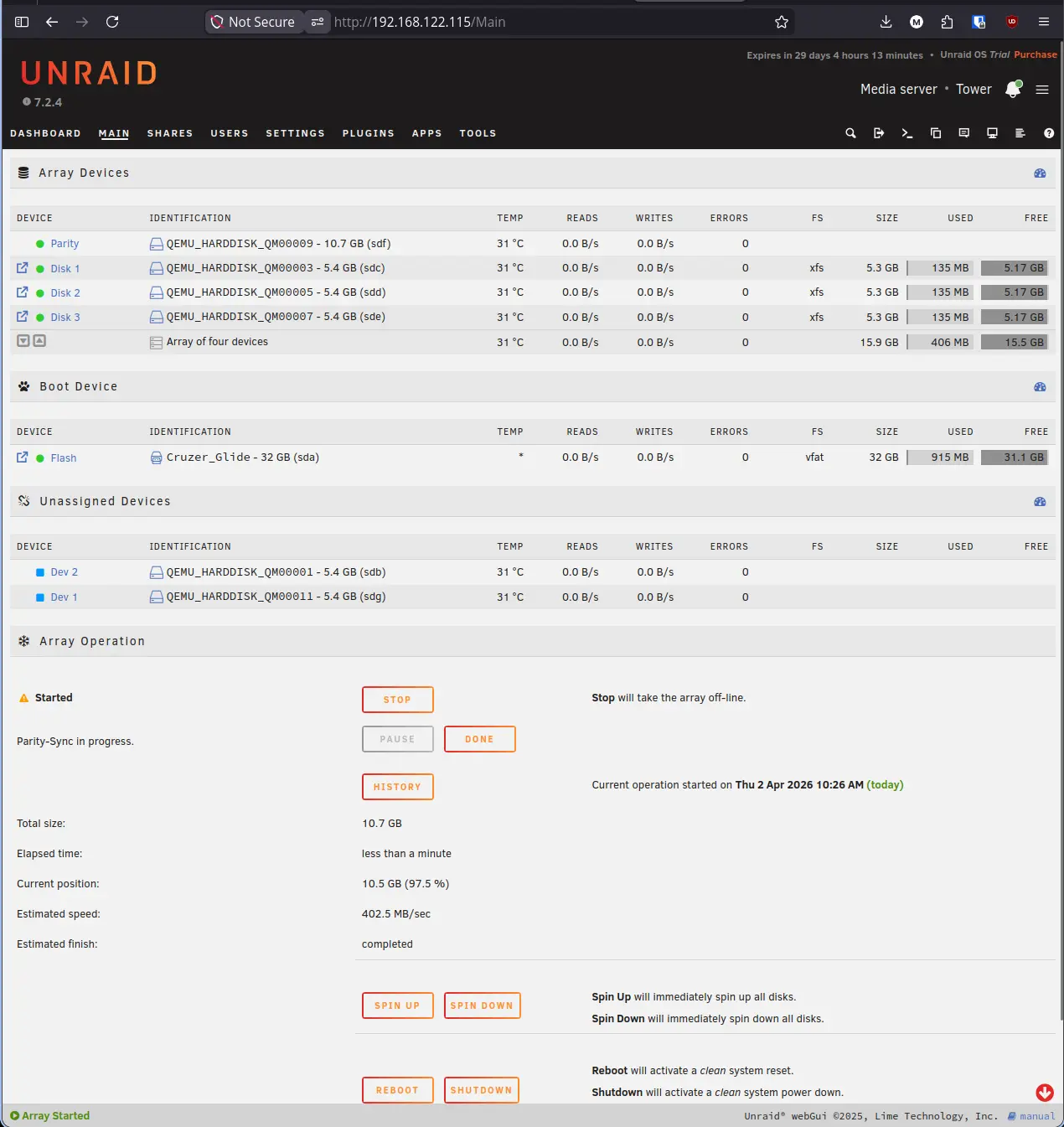 Unraid Parity Valid After Upgrade