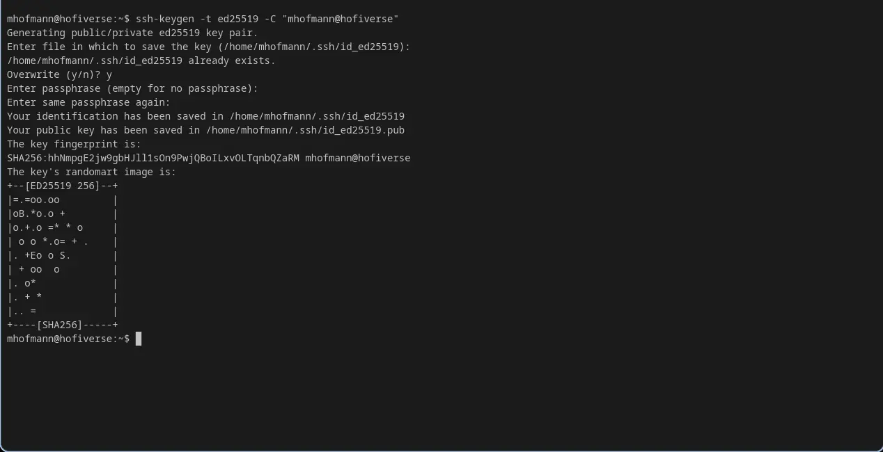 Unraid SSH Keygen